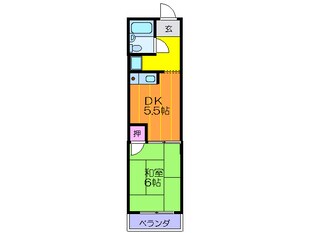 第２シャルマンの物件間取画像